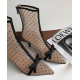 Copper Mesh Boots