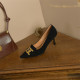 Chaleur Leather Heels
