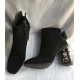 Alba Crystal Suede Heels