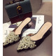 Sunset Vida Pearl Embellished Heels