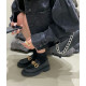 Fiore Metal Chain Loafers